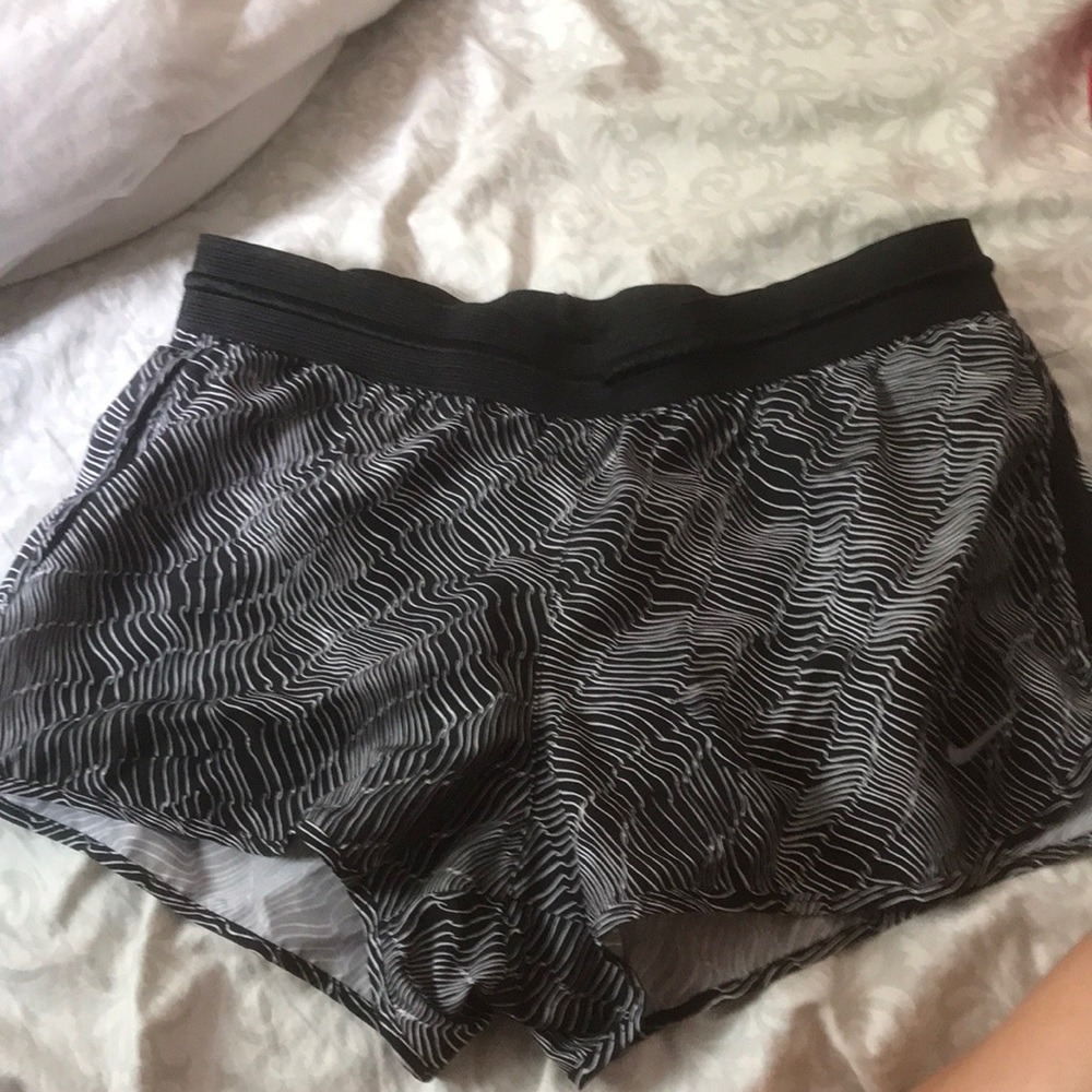 striped nike shorts